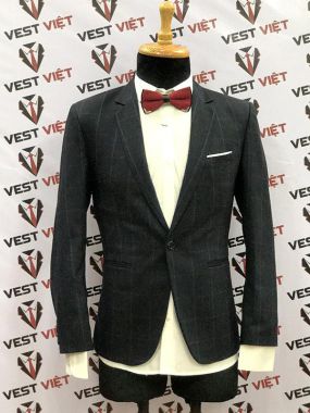 VEST CARO ĐEN VC514