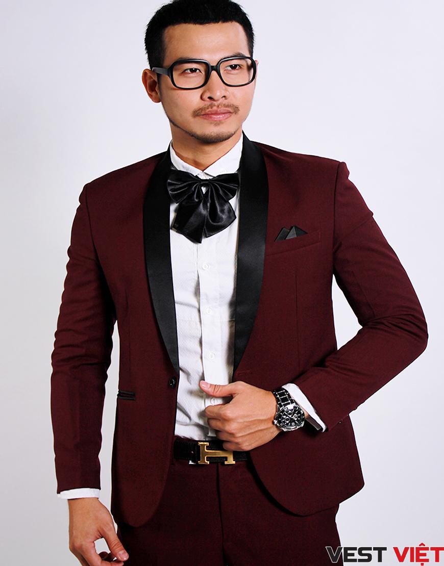 VEST ĐỎ RƯỢU VM50