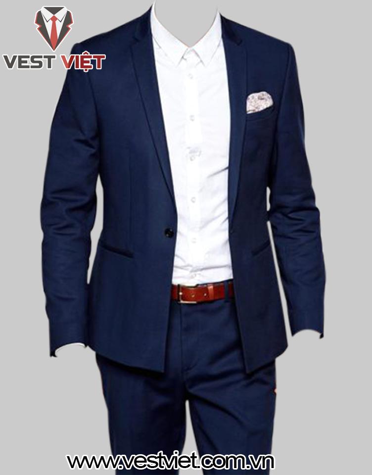 VEST NAM XANH ĐẬM VX09