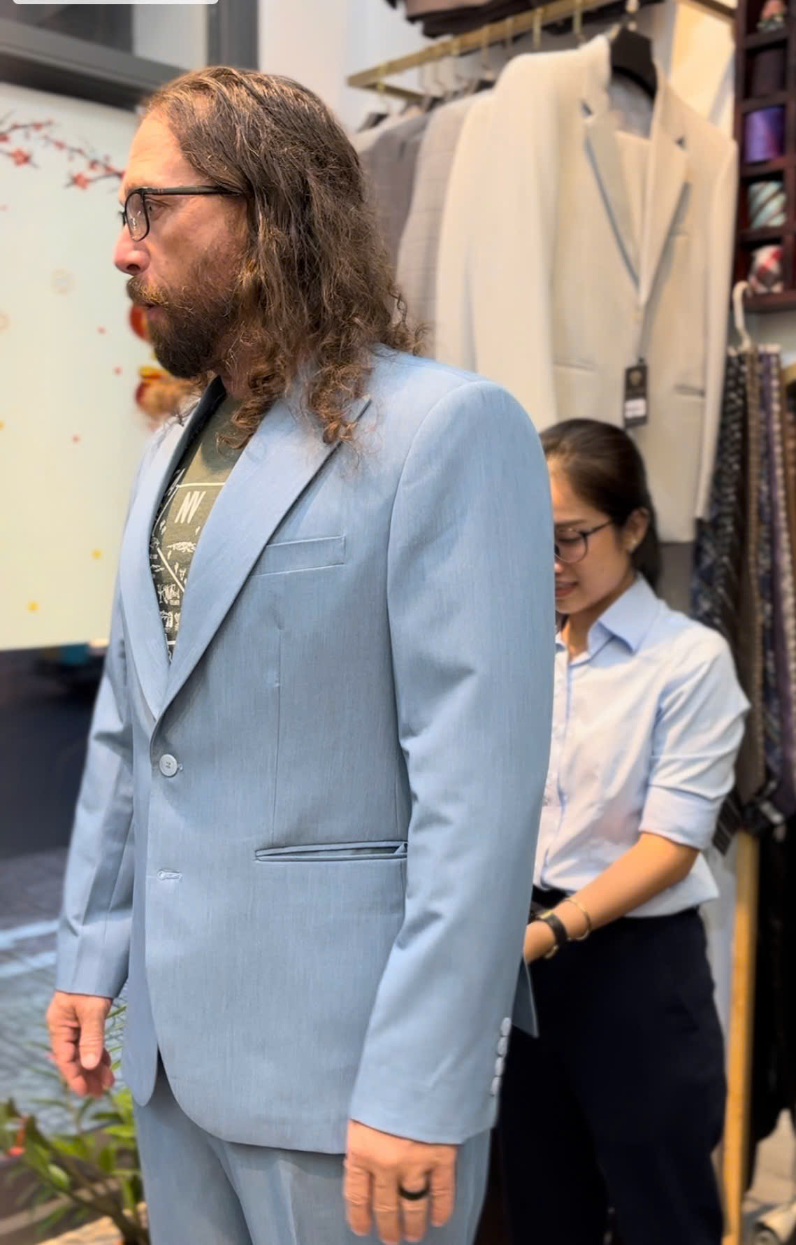 may đo áo vest nam